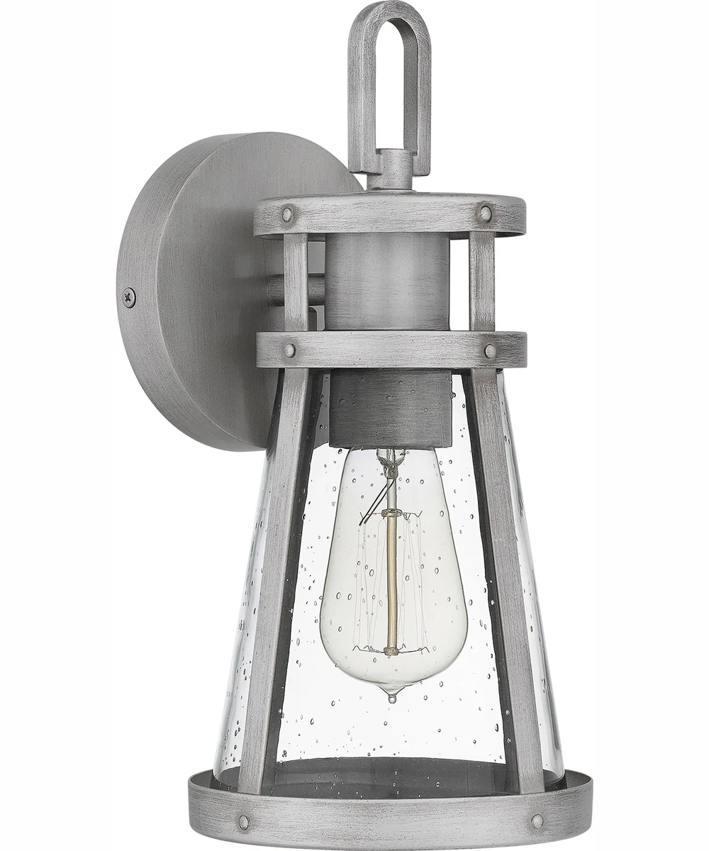 Barber Small 1-light Outdoor Wall Light Coastal Armour Aluminum Antique Brushed Aluminum - Image 3