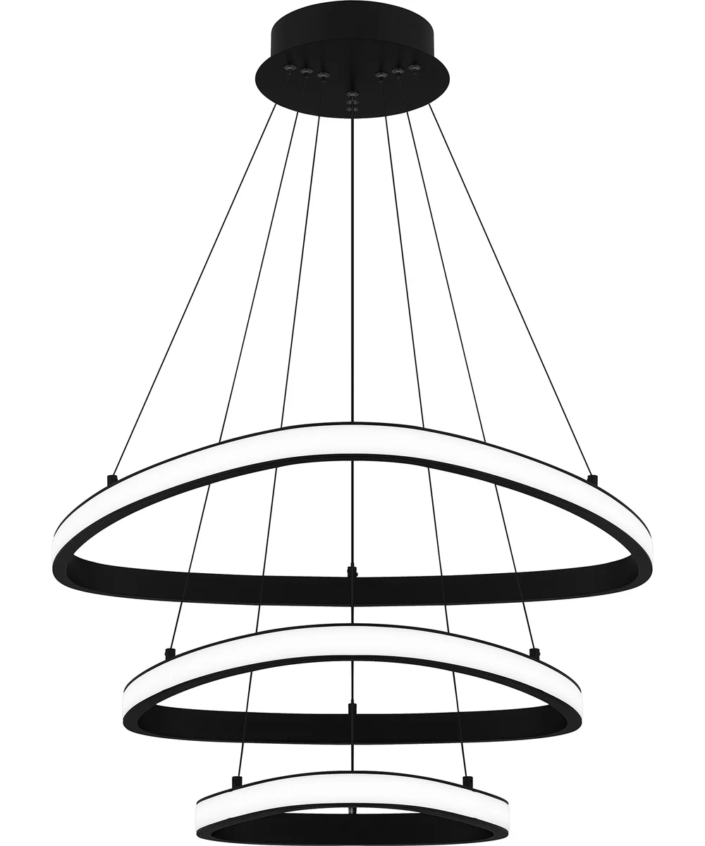 Bardot Pendant Matte Black