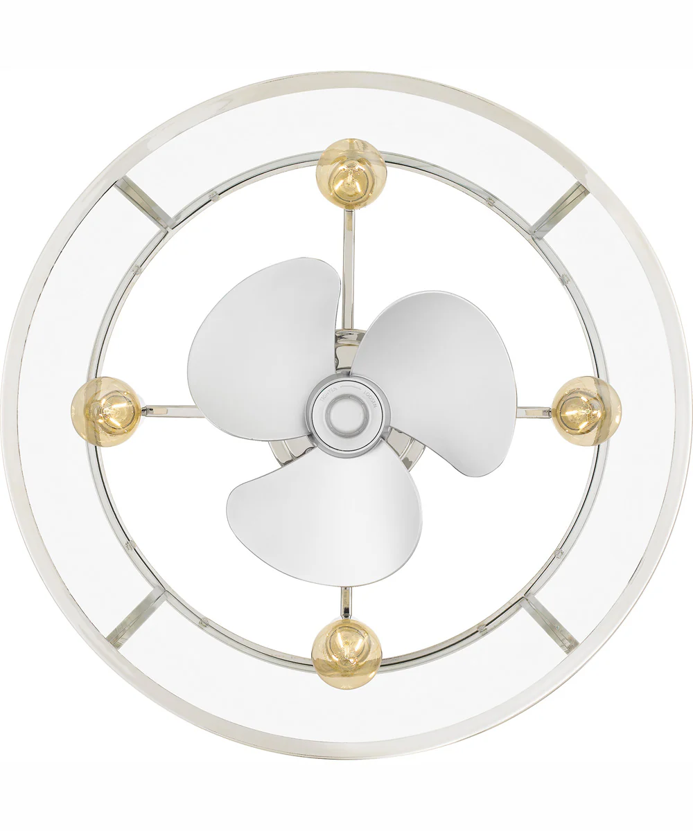22" Barlow 4-light Fandelier Polished Nickel - Image 6