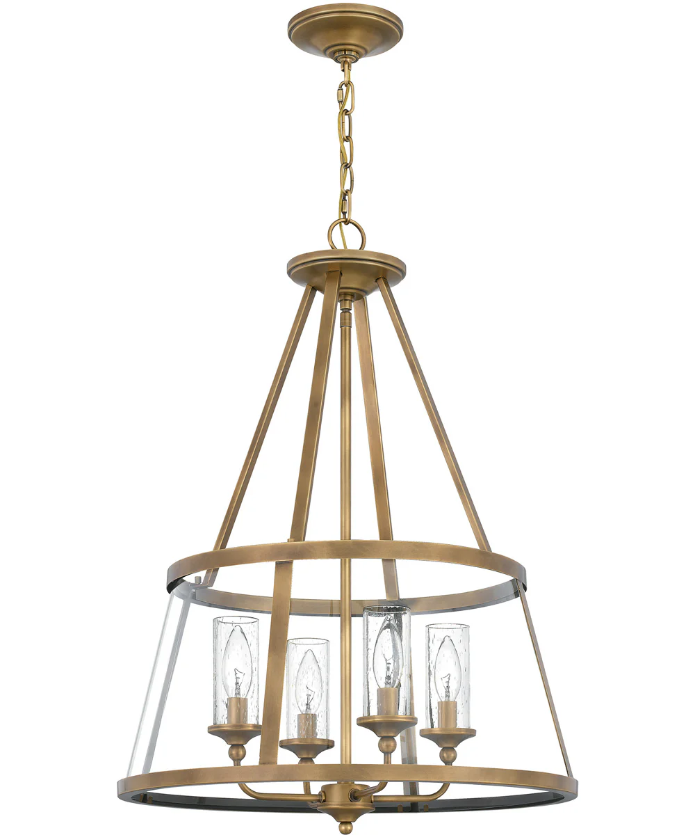 Barlow 4-light Pendant Weathered Brass - Image 3