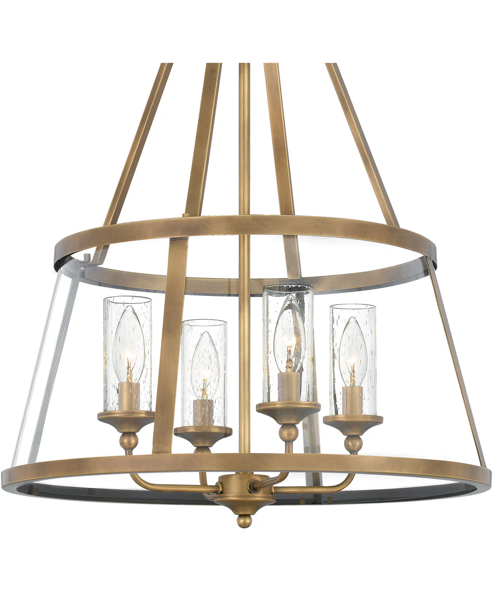 Barlow 4-light Pendant Weathered Brass - Image 6
