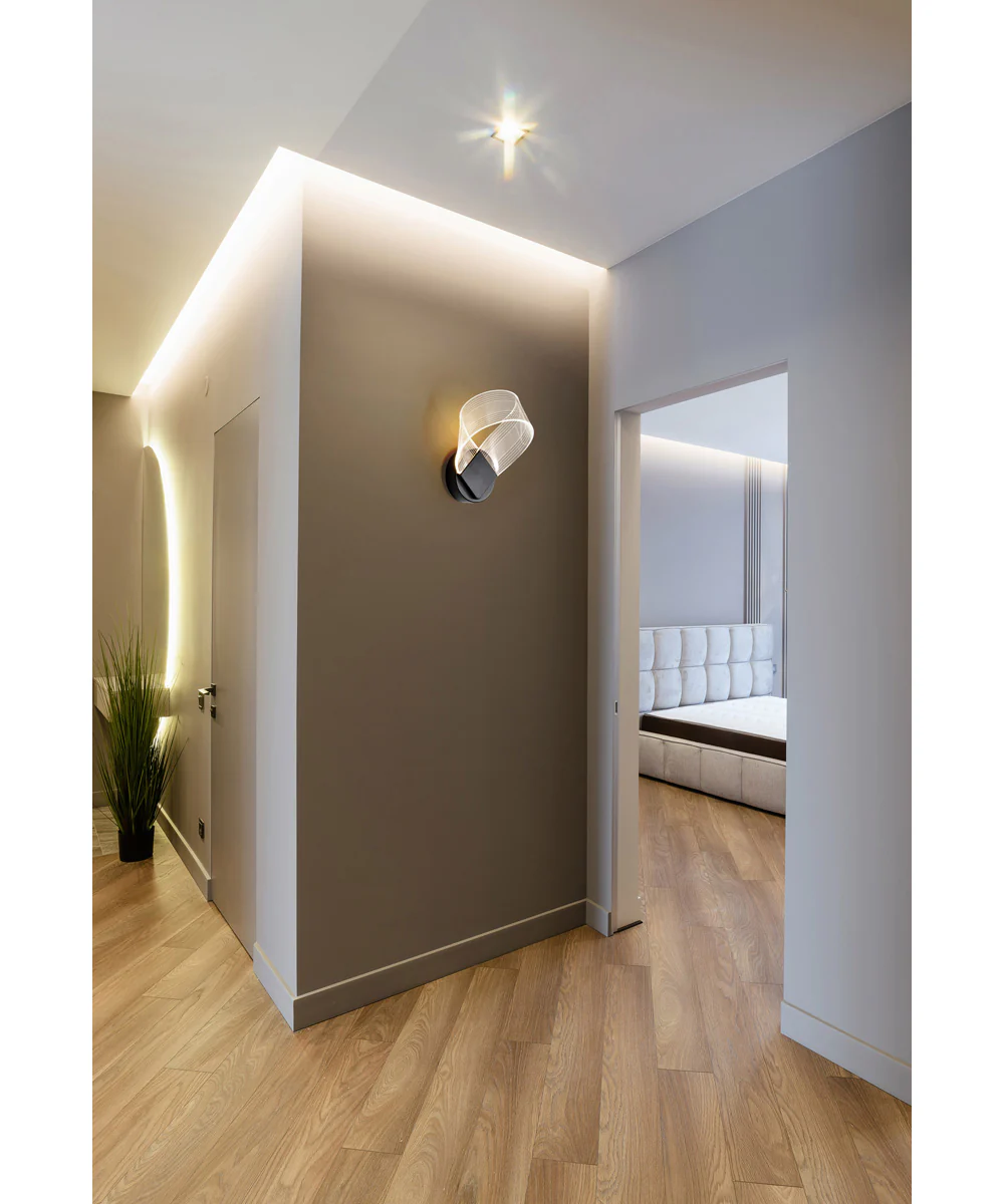 Barnett  Vanity & Wall Matte Black - Image 2