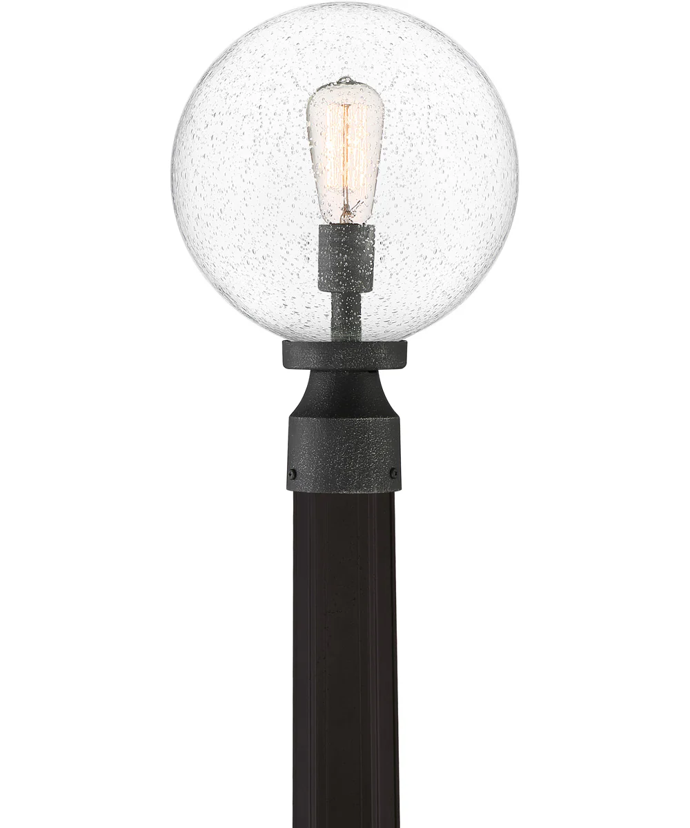 Barre Large 1-light Outdoor Post Light  Coastal Armour Aluminum Grey Ash