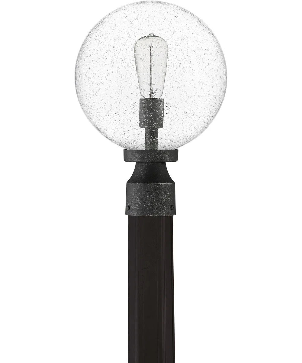 Barre Large 1-light Outdoor Post Light  Coastal Armour Aluminum Grey Ash - Image 3