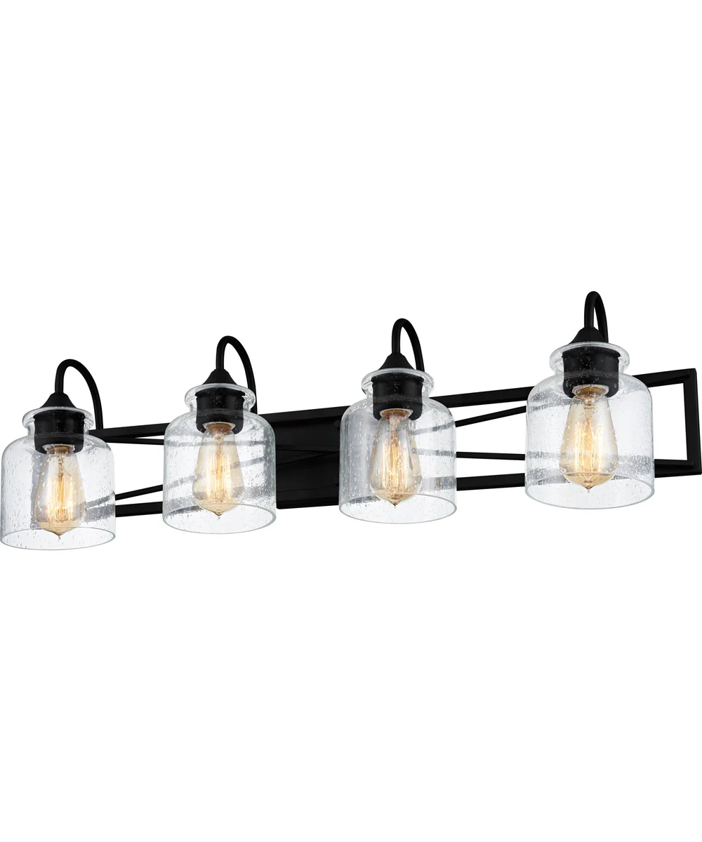 Bartley Extra Large 4-light Bath Light Matte Black - Image 4