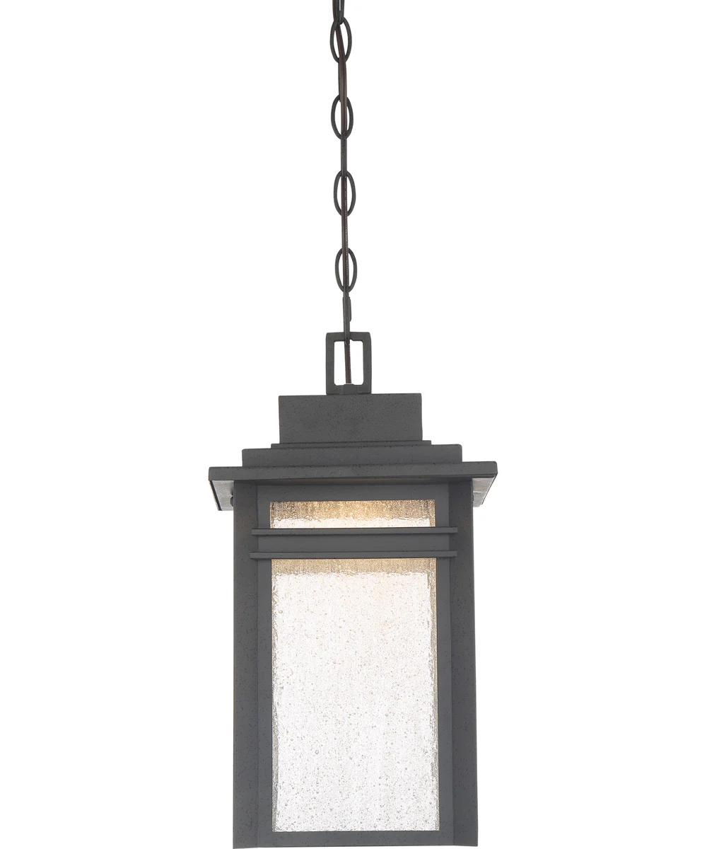 Beacon Large Outdoor Pendant Light Stone Black - Image 4