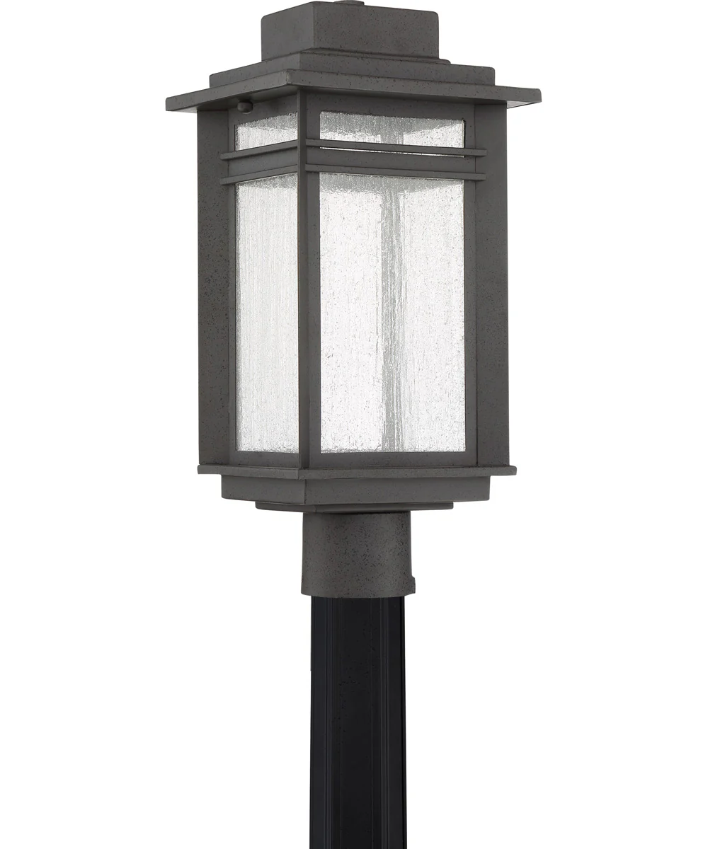 Beacon Large Outdoor Post Light Stone Black - Image 3