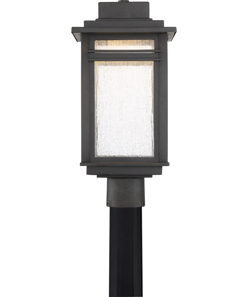Beacon Large Outdoor Post Light Stone Black - Image 4