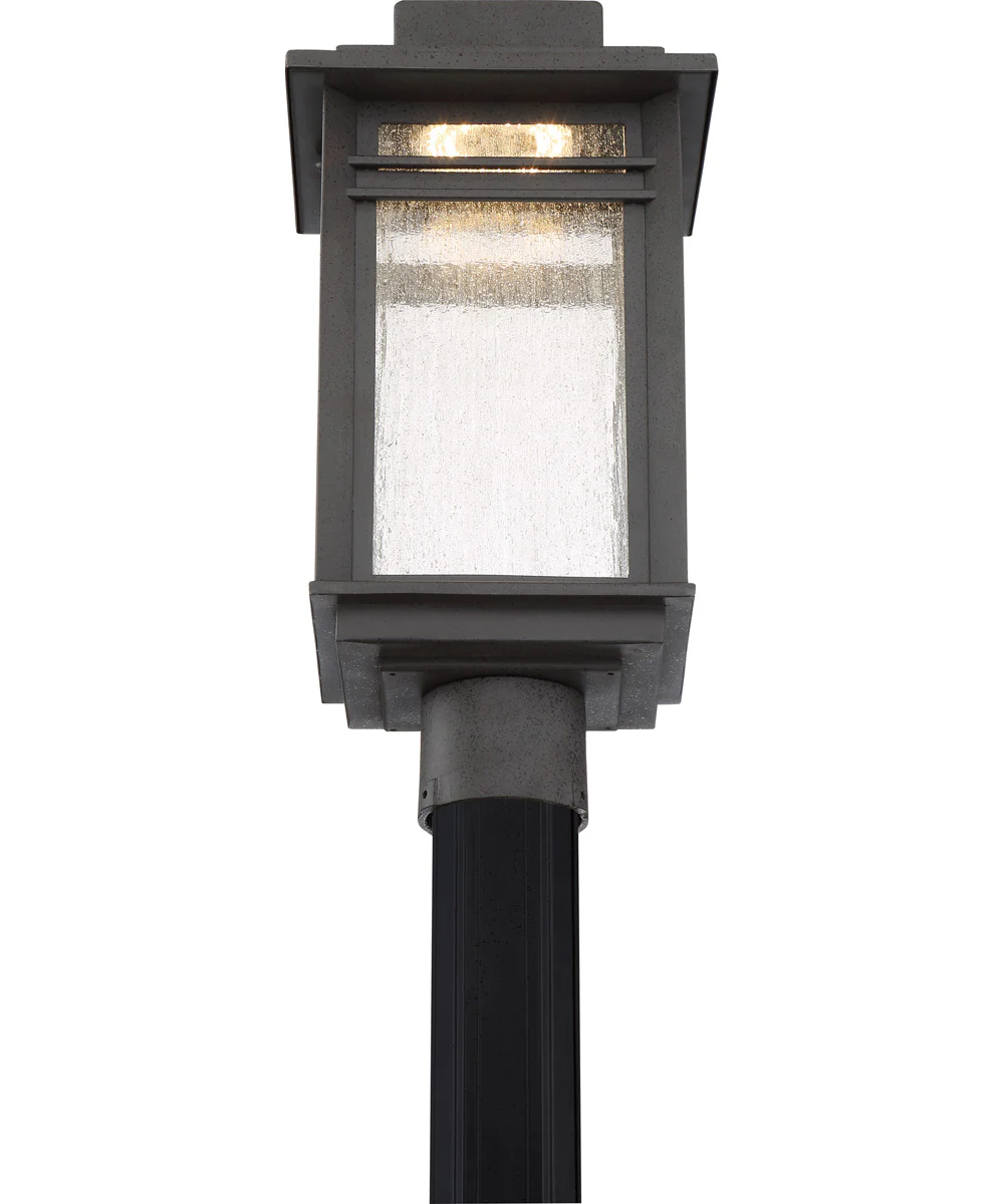 Beacon Large Outdoor Post Light Stone Black - Image 5
