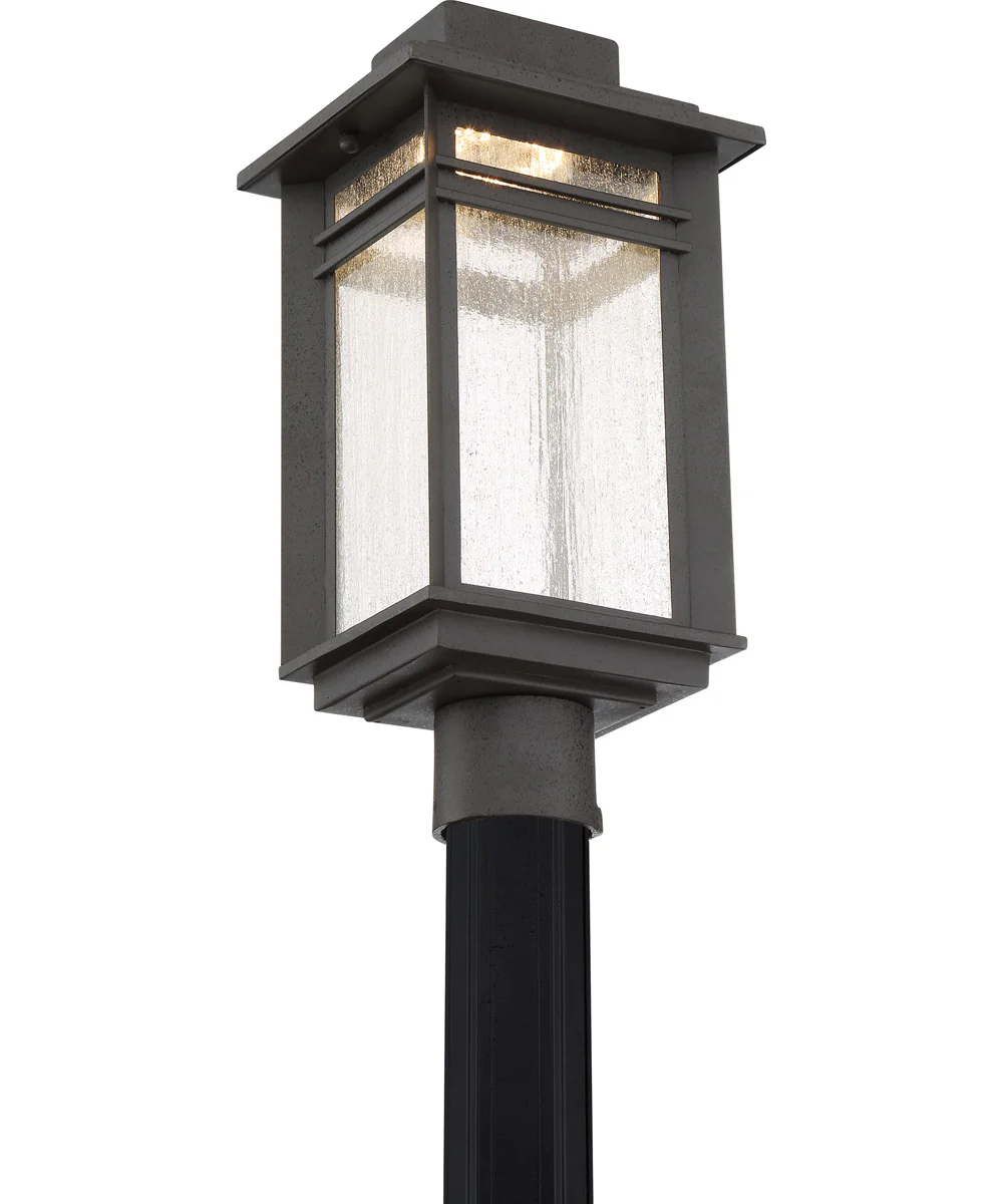 Beacon Large Outdoor Post Light Stone Black - Image 6