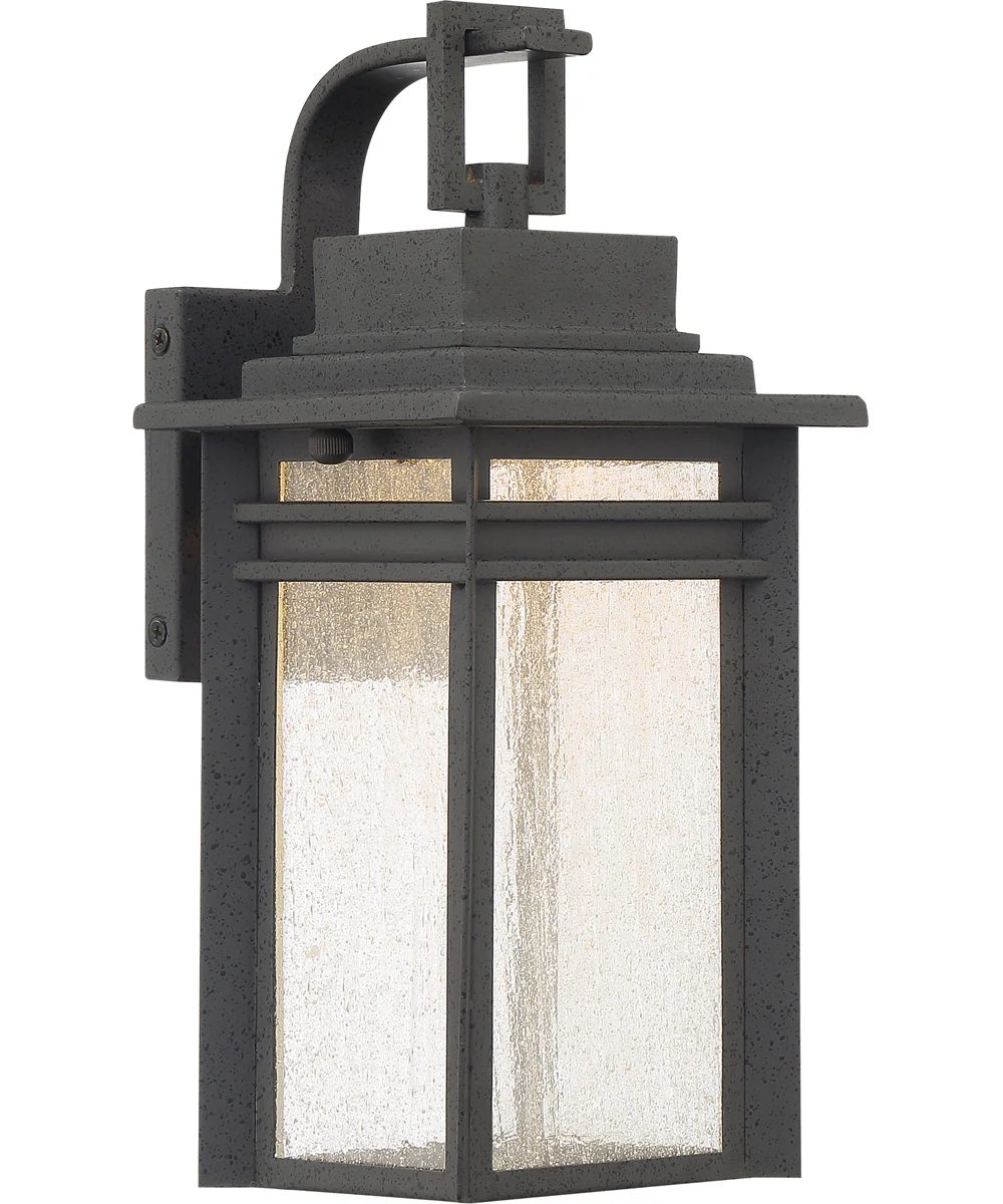 Beacon Small Outdoor Wall Light Stone Black - Image 2