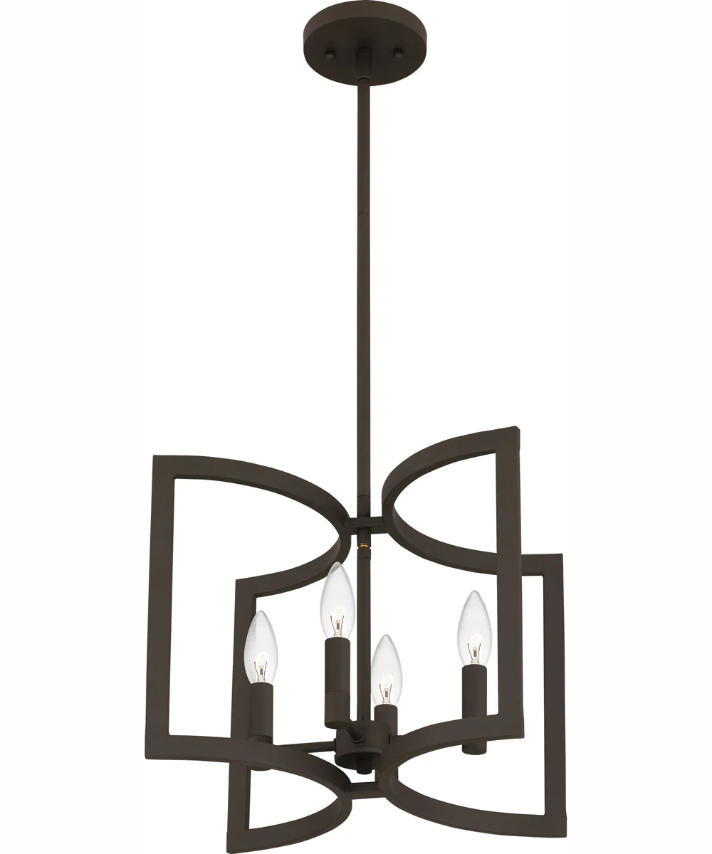 Beaufain 4-light Mini Pendant Old Bronze - Image 5