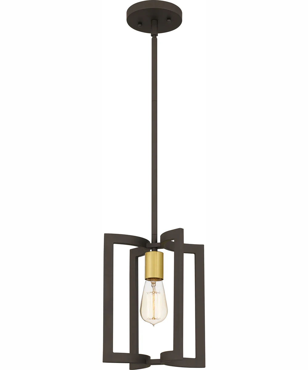 Beaufain Small 1-light Mini Pendant Old Bronze - Image 2