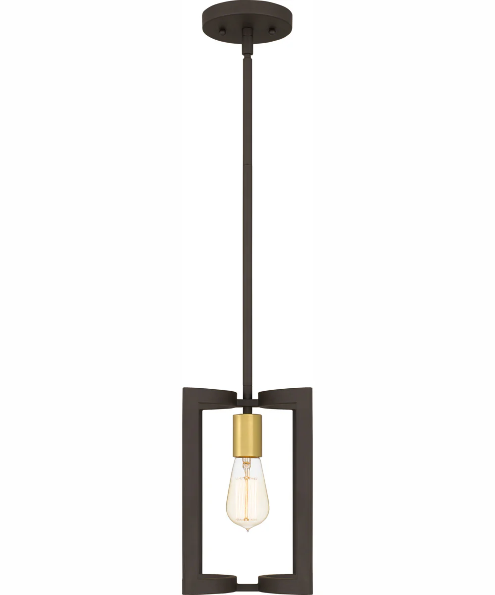 Beaufain Small 1-light Mini Pendant Old Bronze - Image 4