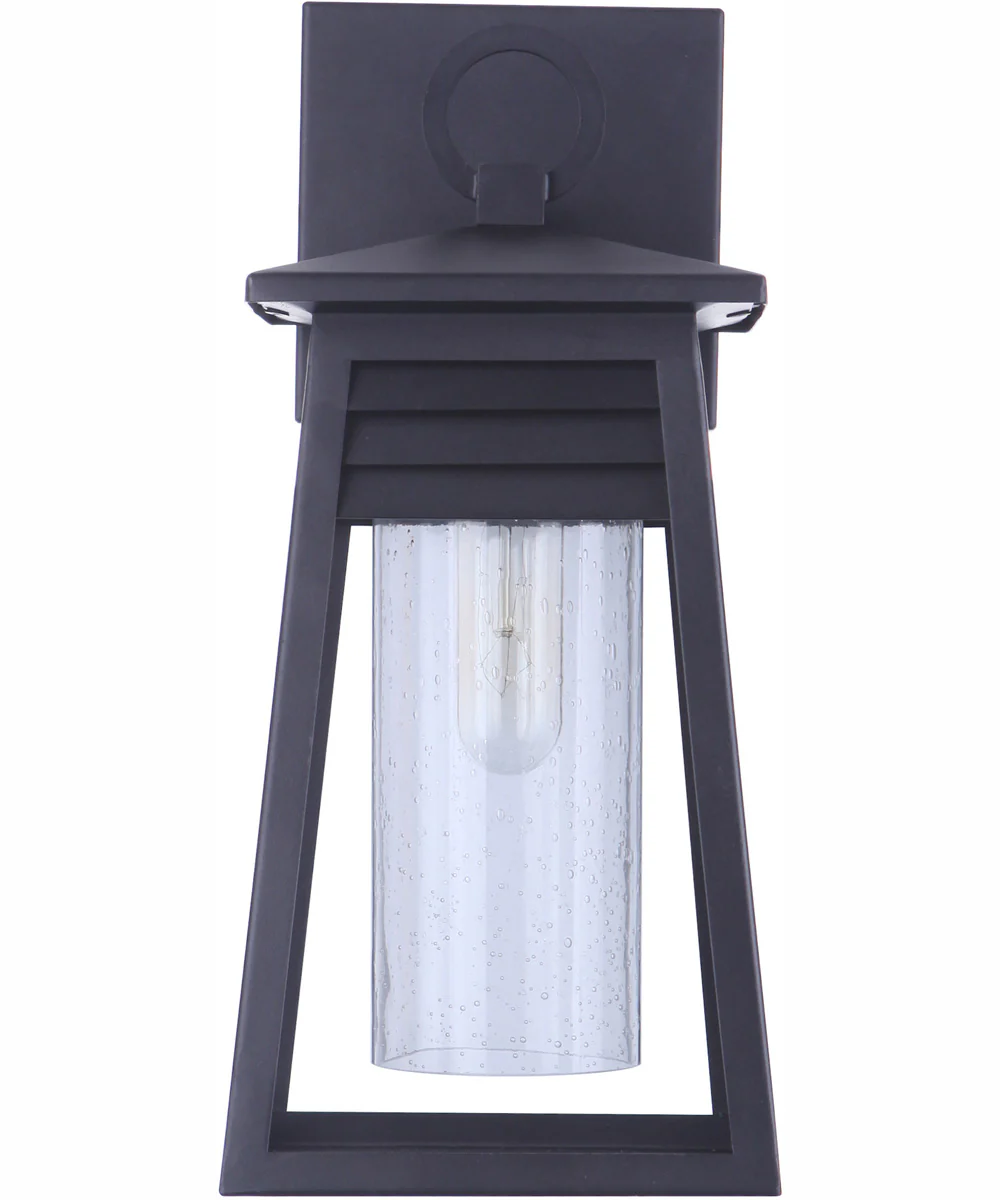 Becca 1-Light Outdoor Wall Lantern Matte Black - Image 5