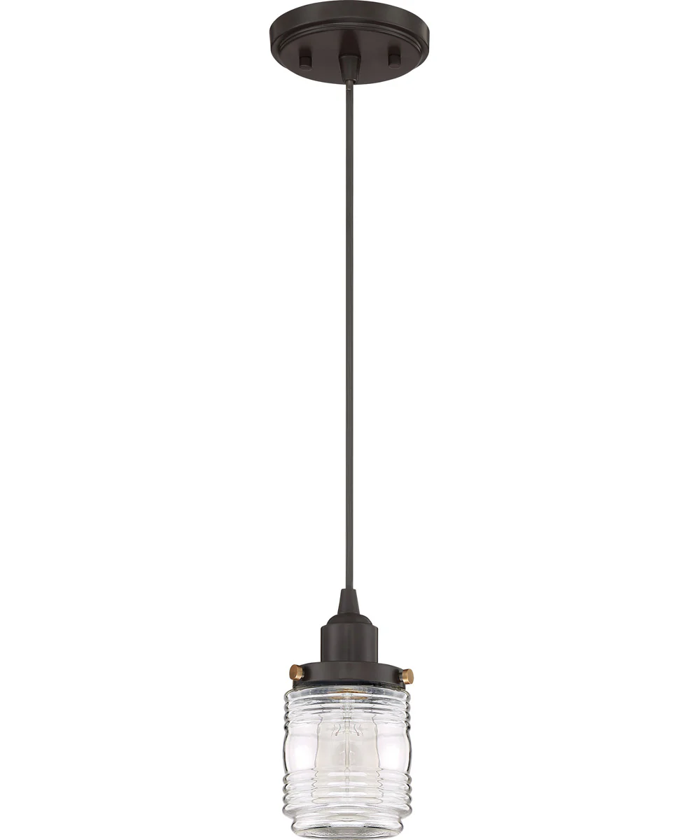 Belmont Small 1-light Mini Pendant Western Bronze - Image 3