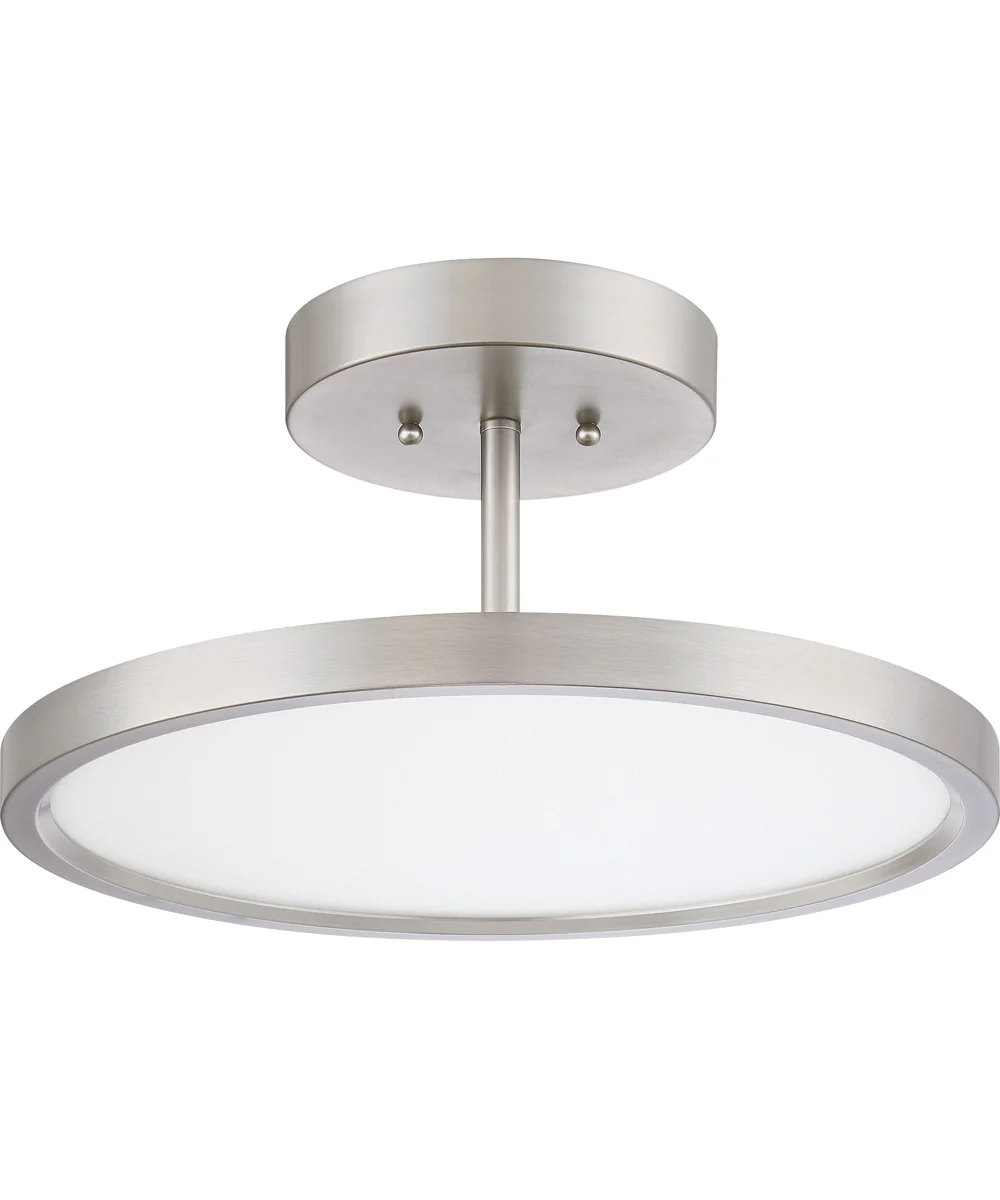 Beltway  Semi Flush Mount Brushed Nickel - Image 3