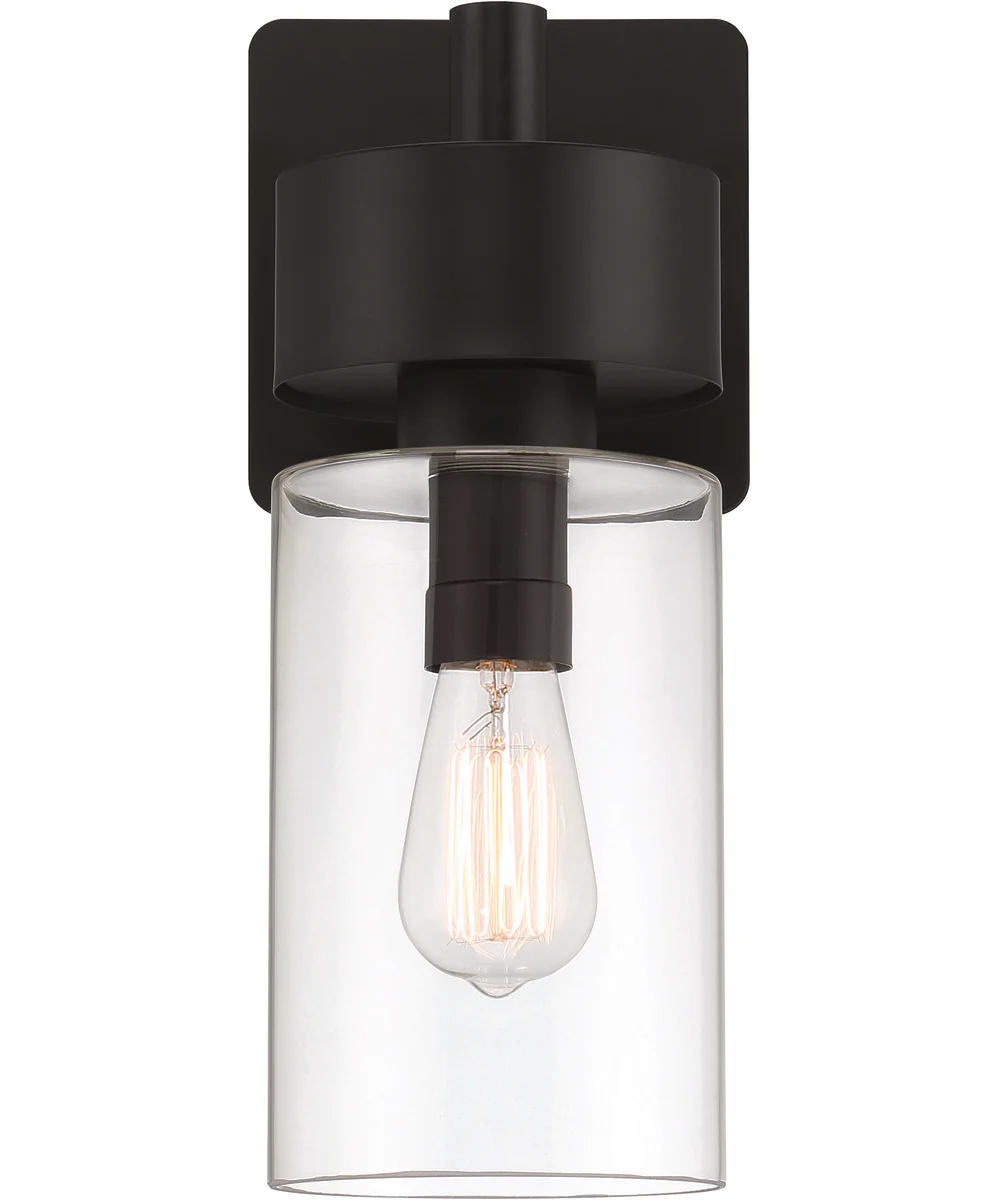Bennet 1-Light Outdoor Wall Lantern Midnight - Image 2