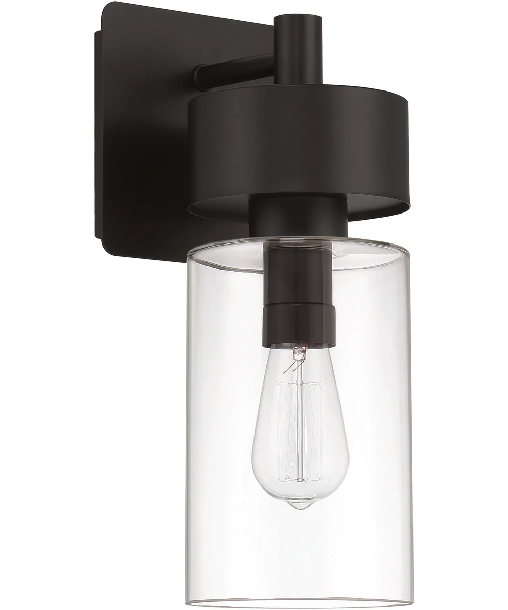 Bennet 1-Light Outdoor Wall Lantern Midnight - Image 3