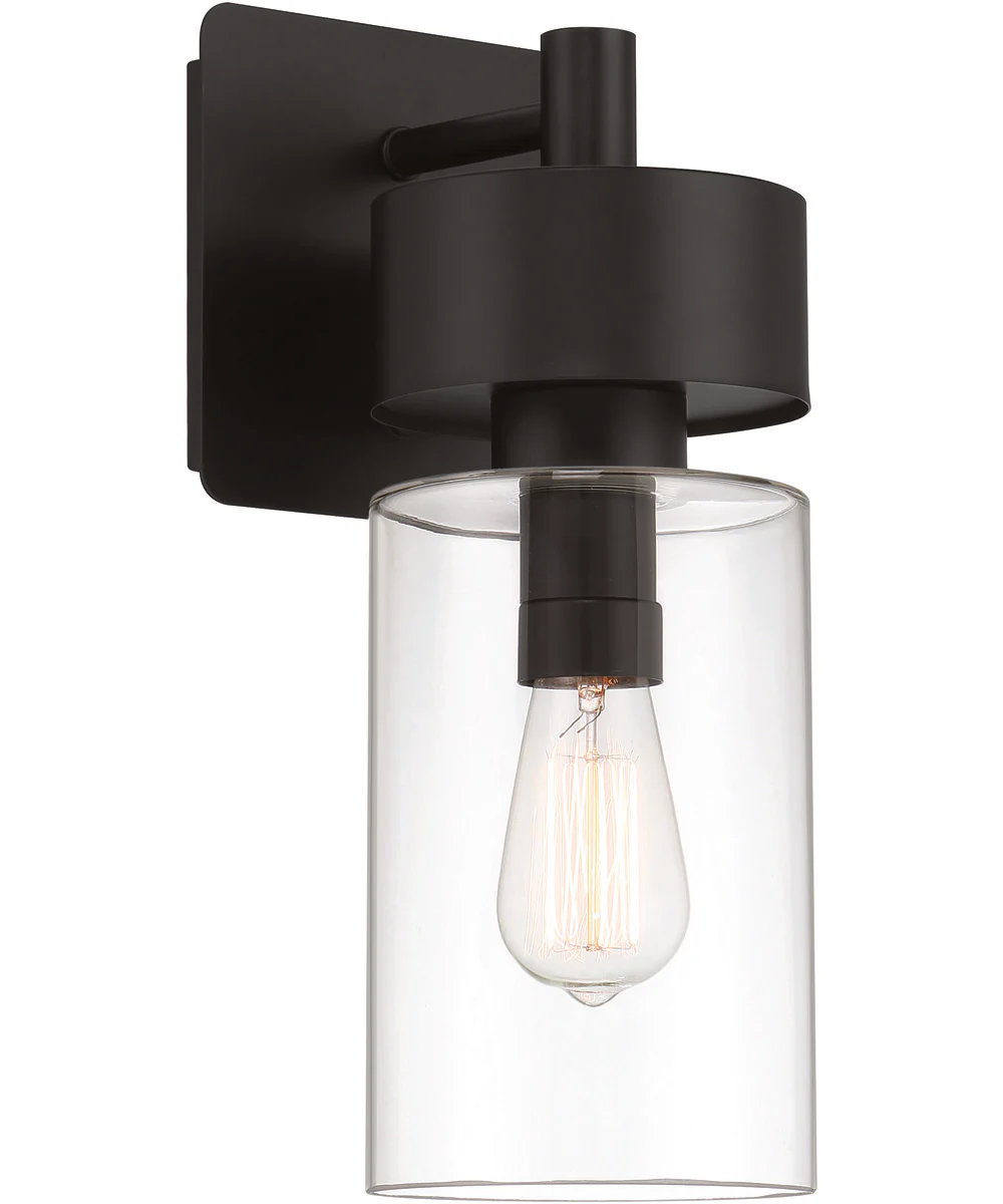 Bennet 1-Light Outdoor Wall Lantern Midnight - Image 4