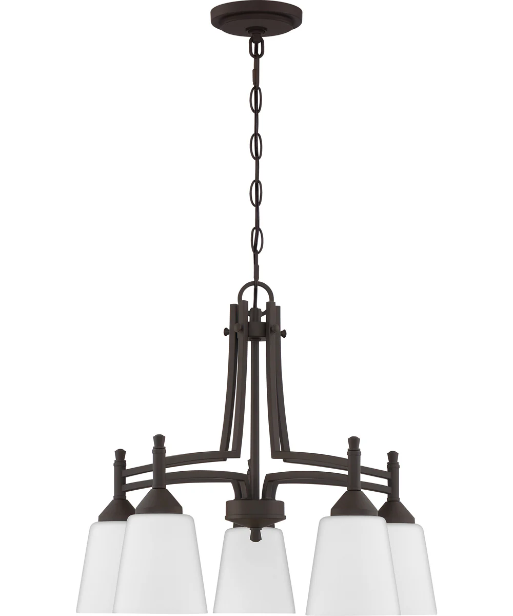 Billingsley 5-light Chandelier Old Bronze - Image 3