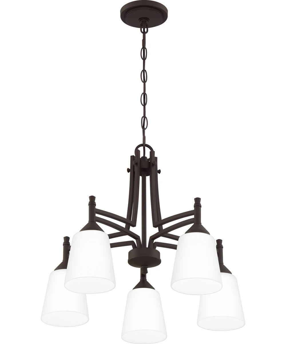 Billingsley 5-light Chandelier Old Bronze - Image 4