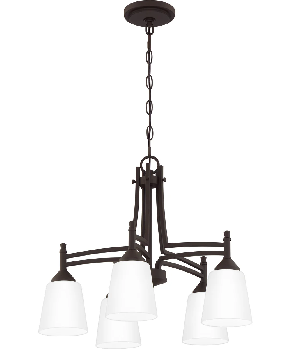Billingsley 5-light Chandelier Old Bronze - Image 5