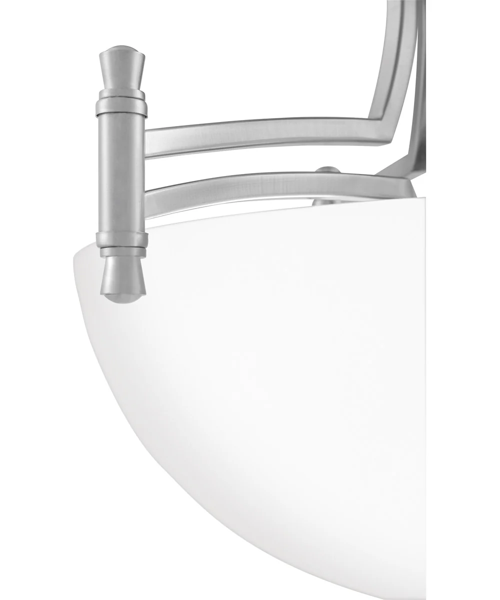 Billingsley Medium 2-light Semi Flush Mount Brushed Nickel - Image 6