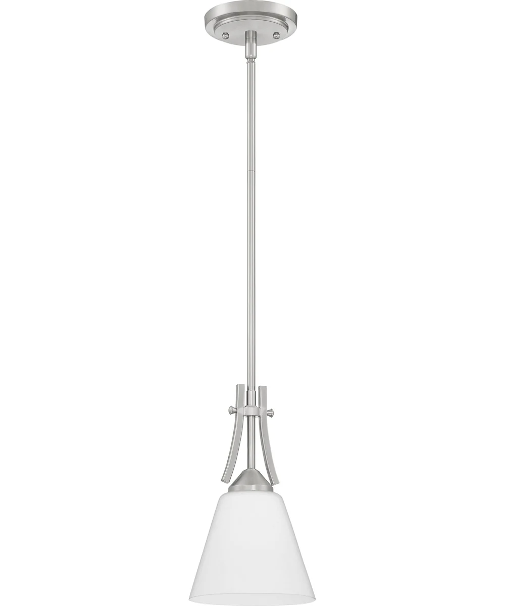 Billingsley Small 1-light Mini Pendant Brushed Nickel - Image 3