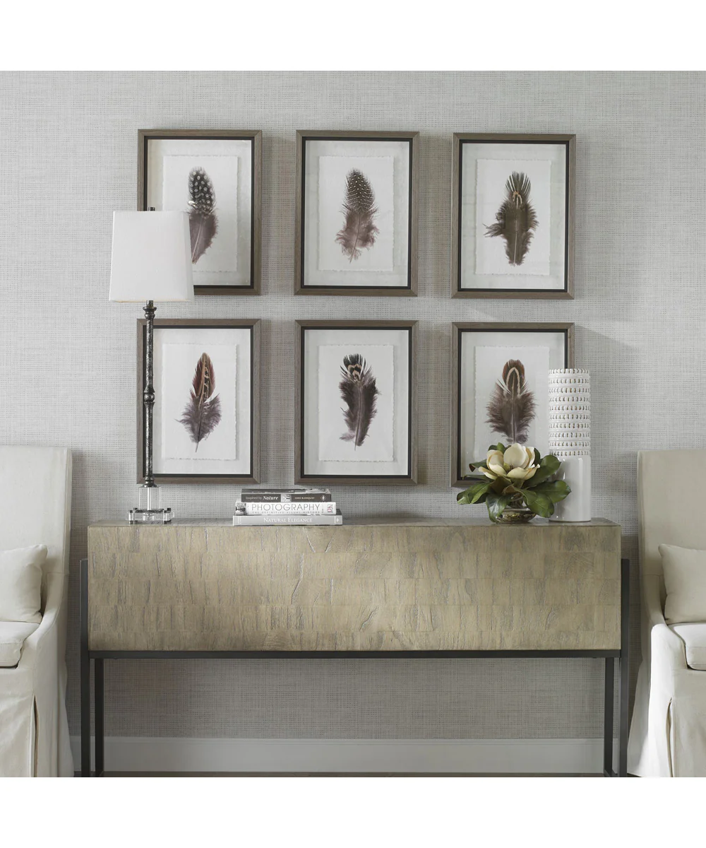 Birds Of A Feather Framed Prints, Set of 6 - Image 2