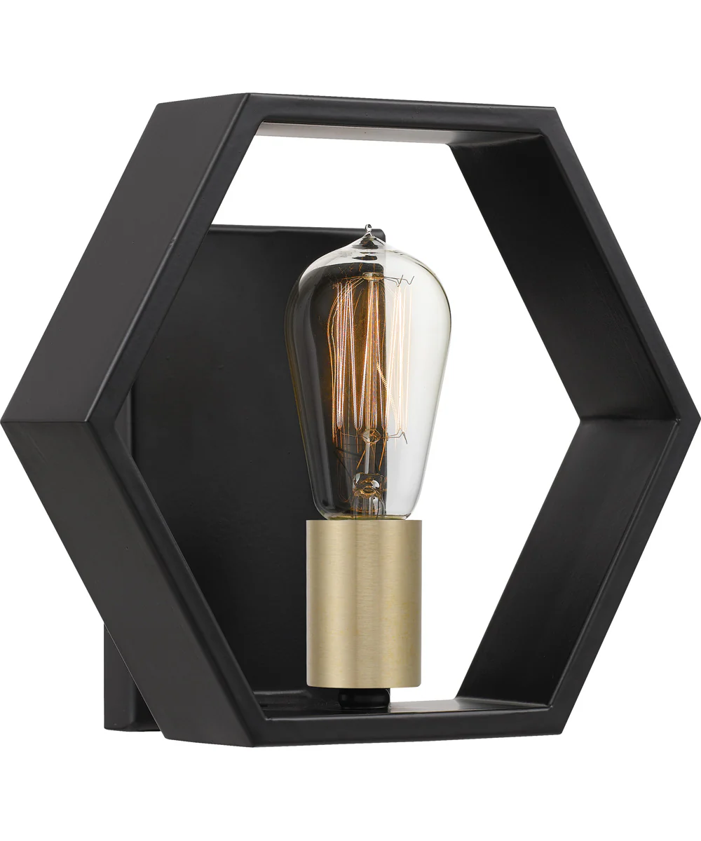 Bismarck Small 1-light Wall Sconce Earth Black - Image 2