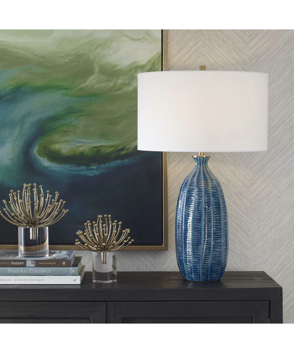 Bixby Blue Table Lamp - Image 2