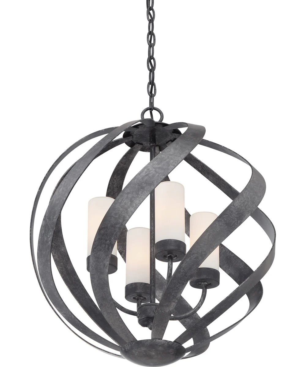 Blacksmith 4-light Pendant Old Black Finish - Image 5