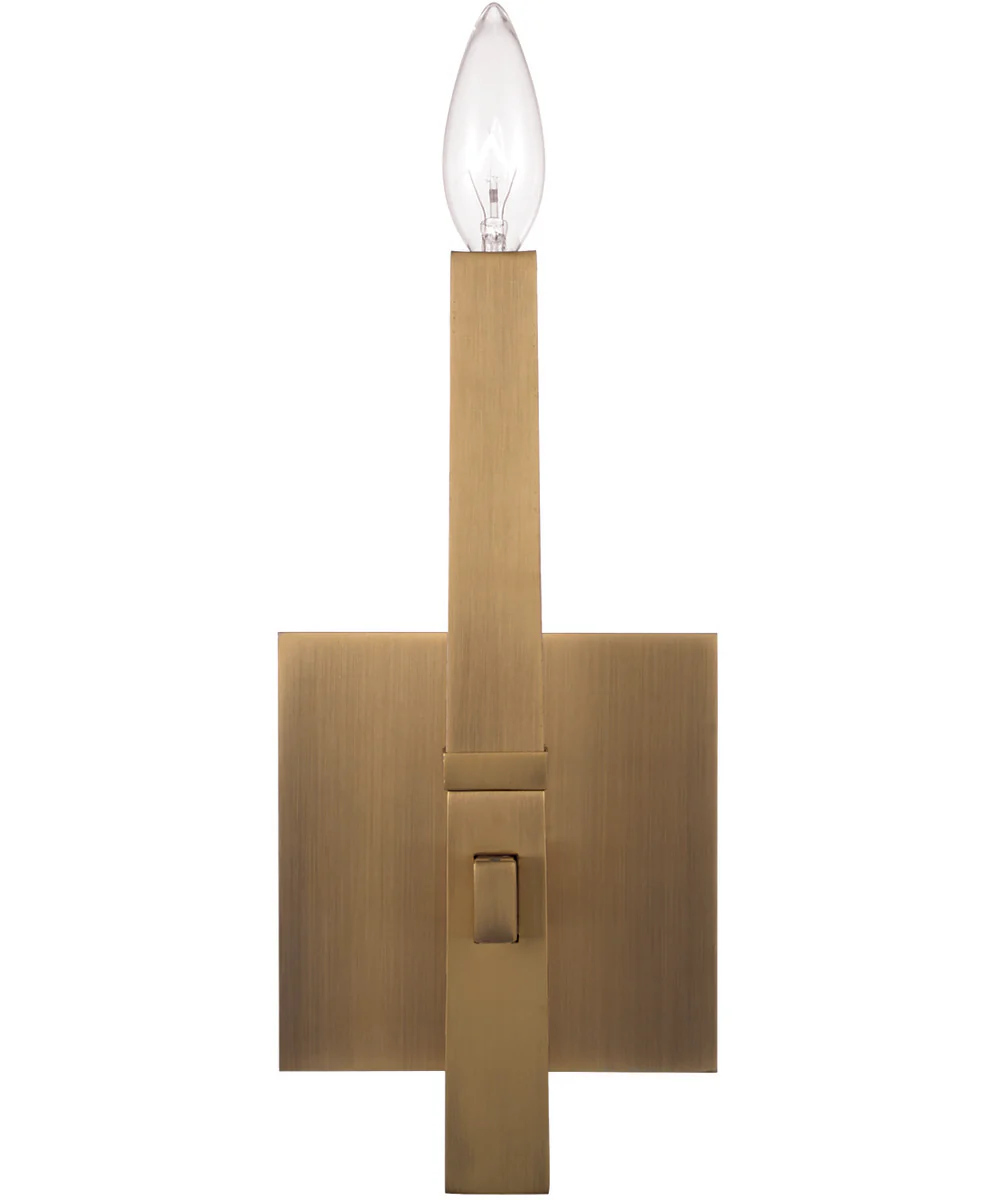 Blake 1-Light Sconce Aged Brass - Image 4