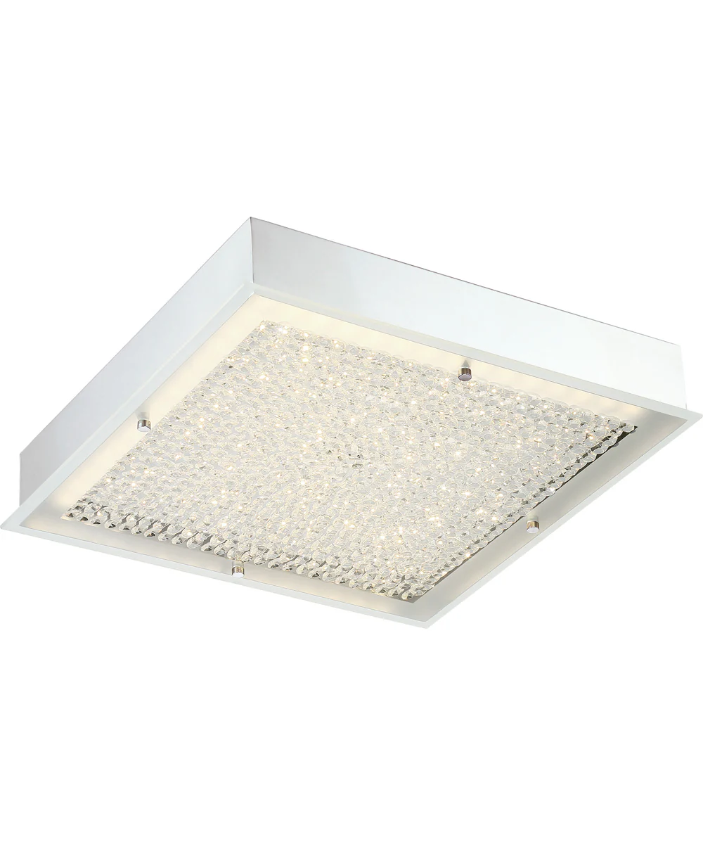 Blaze Medium Flush Mount Polished Chrome - Image 4