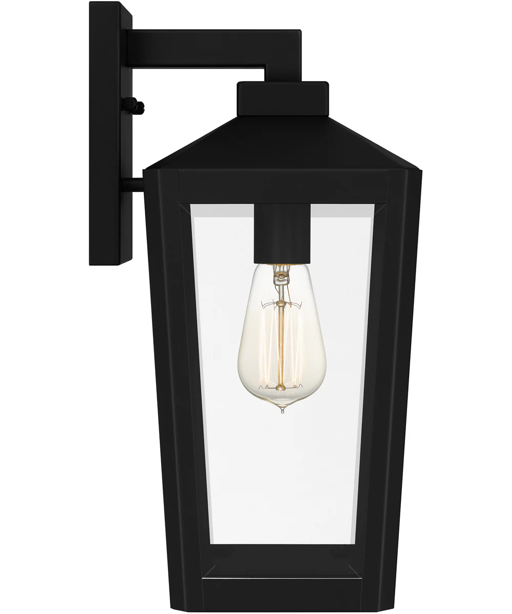 Blomfield Large 1-light Outdoor Wall Light Matte Black - Image 5