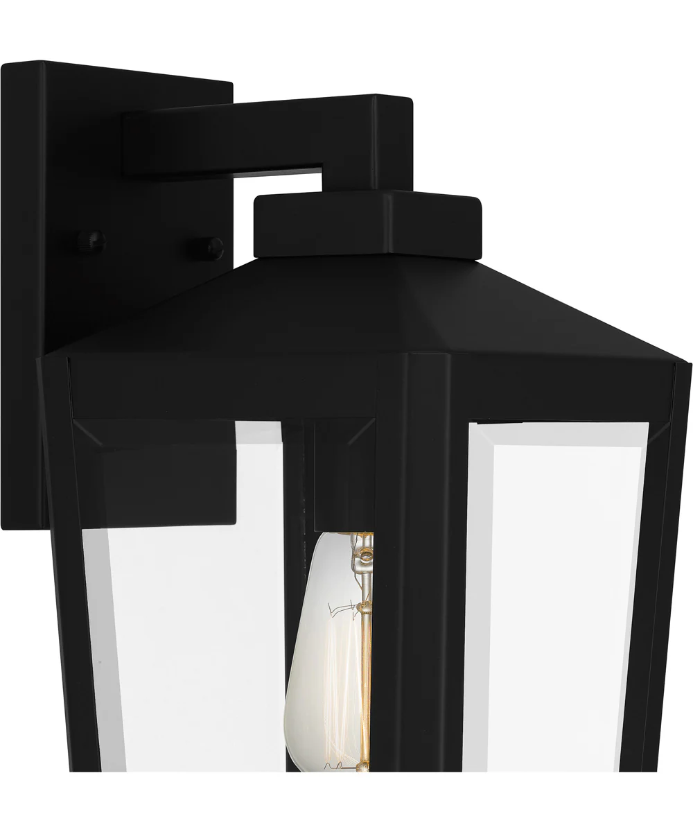 Blomfield Large 1-light Outdoor Wall Light Matte Black - Image 6