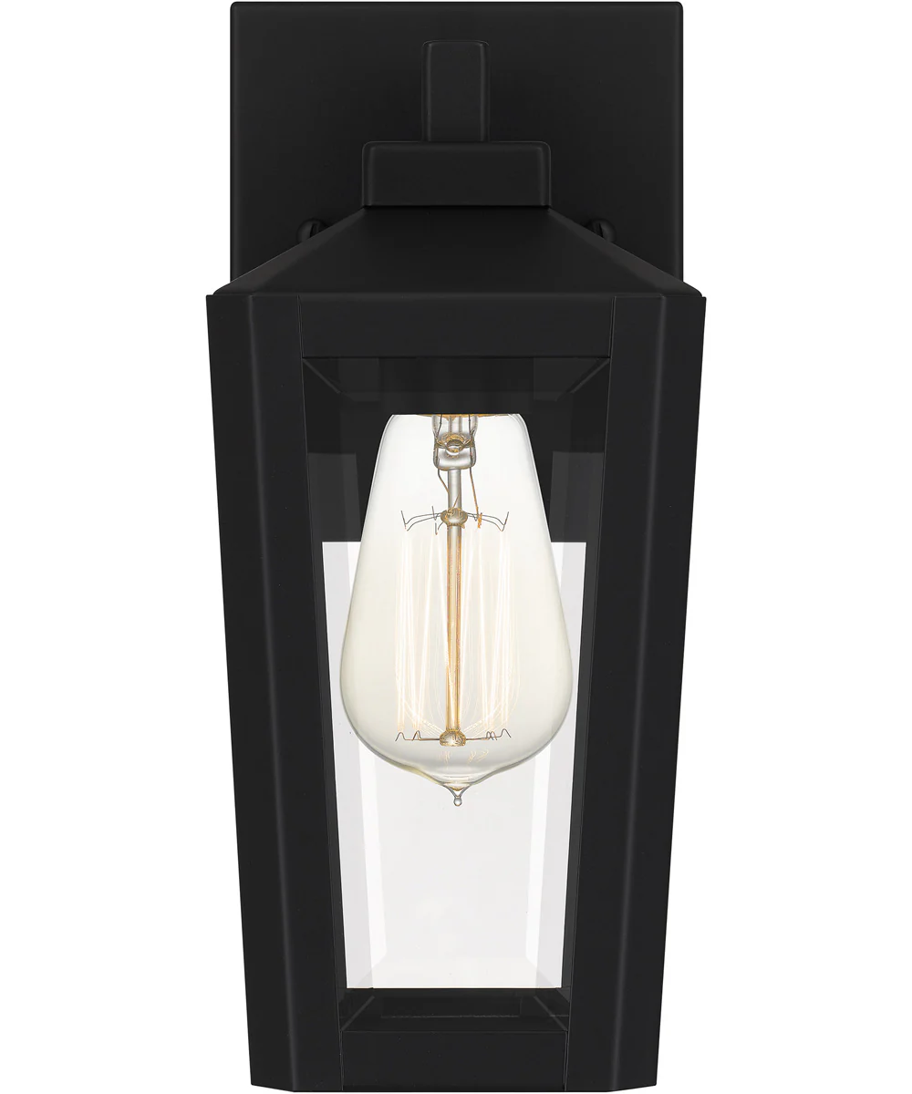 Blomfield Small 1-light Outdoor Wall Light Matte Black - Image 4