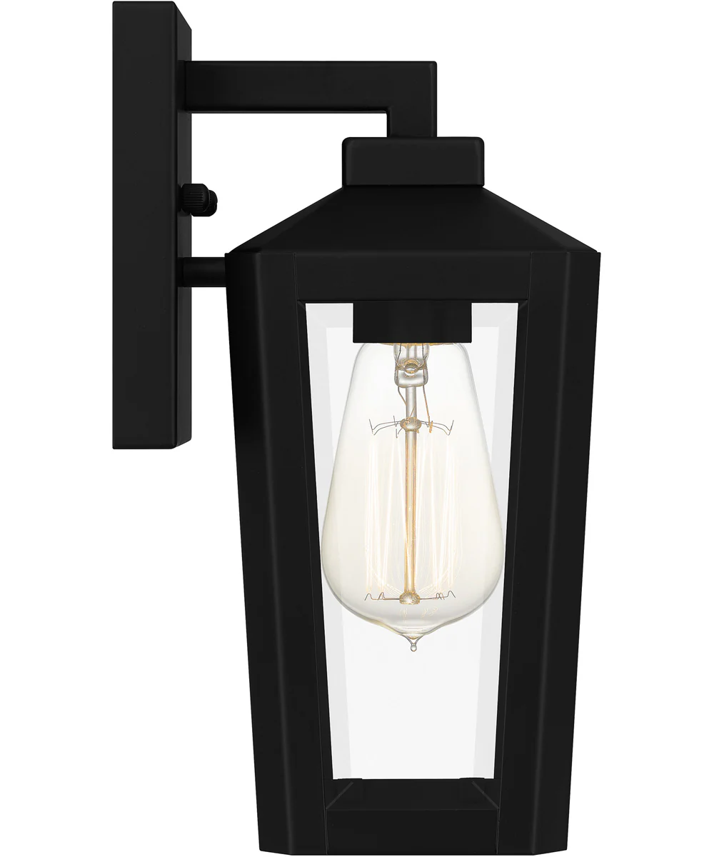 Blomfield Small 1-light Outdoor Wall Light Matte Black - Image 5