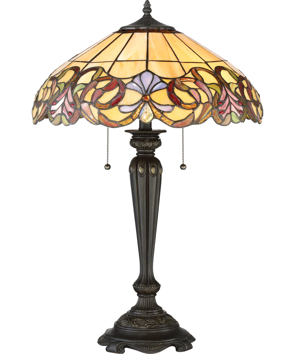 Blossom Small 2-light Table Lamp Imperial Bronze - Image 2