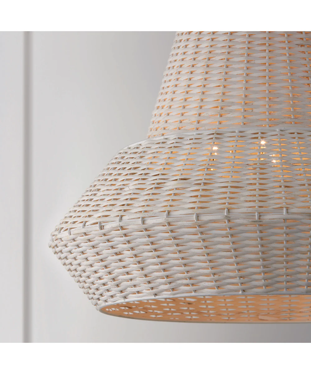 Boca 4-Light Pendant Chalk White - Image 3