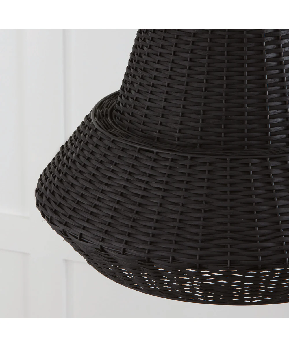 Boca 4-Light Pendant Matte Black - Image 3
