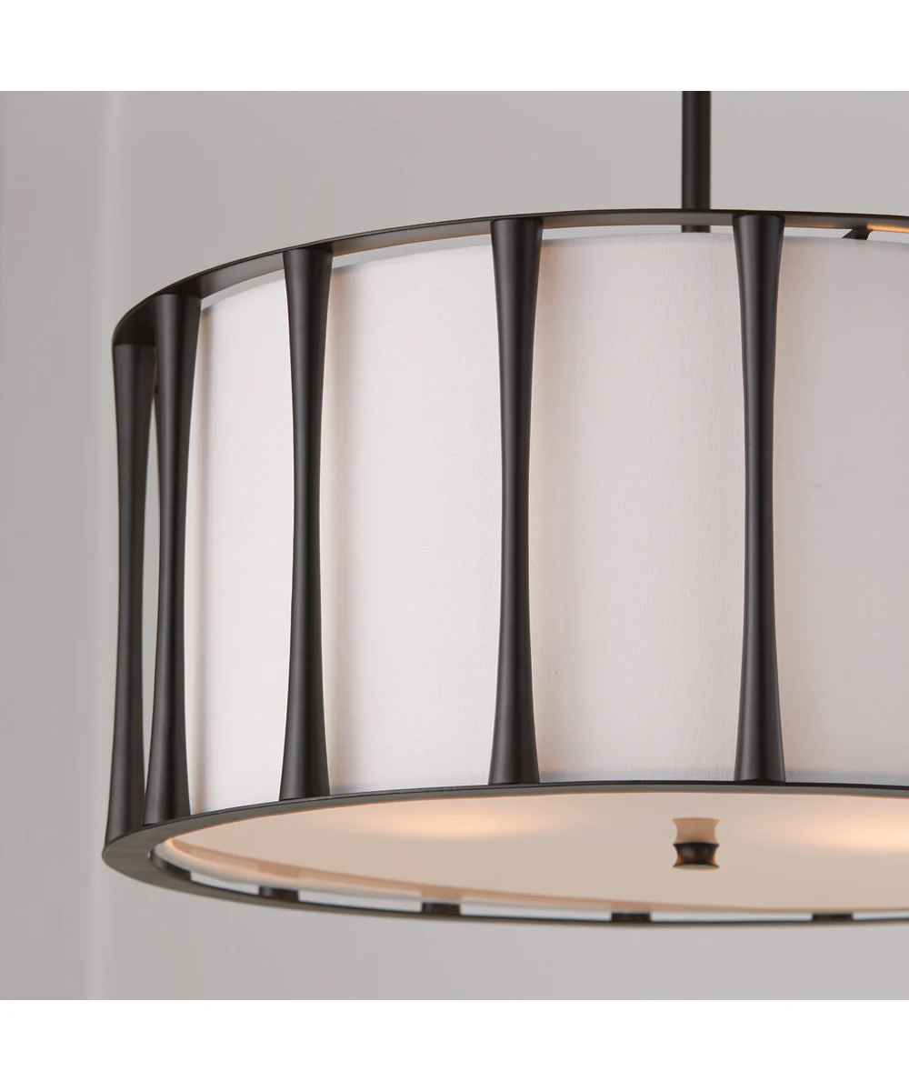 Bodie 4-Light Pendant Matte Black - Image 3