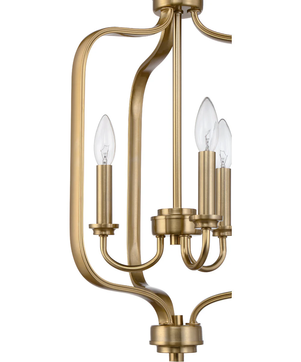 Bolden 3-Light Foyer Satin Brass - Image 5