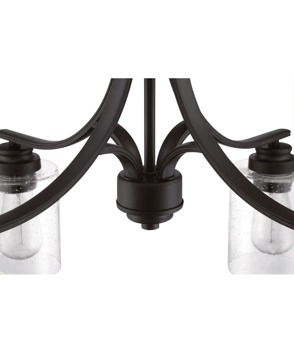 Bolden 4-Light Chandelier Flat Black - Image 6