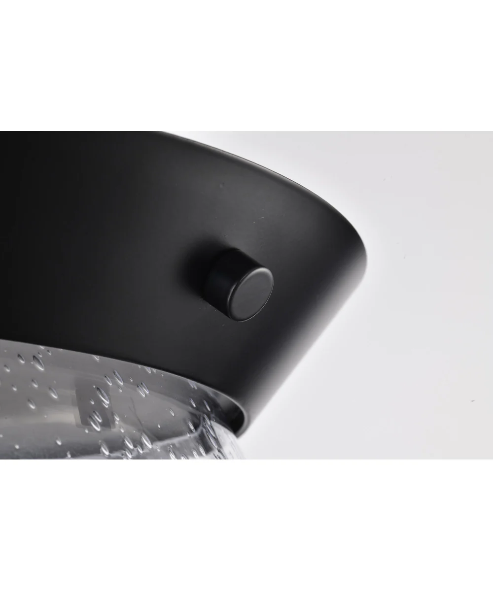 Boliver 3-Light Close-to-Ceiling Matte Black - Image 9