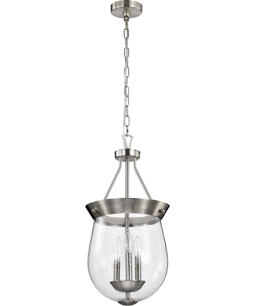 Boliver 3-Light Pendant Brushed Nickel - Image 5
