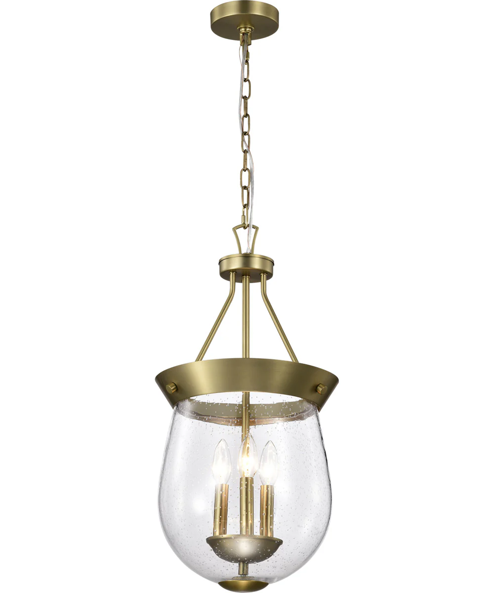 Boliver 3-Light Pendant Vintage Brass - Image 4
