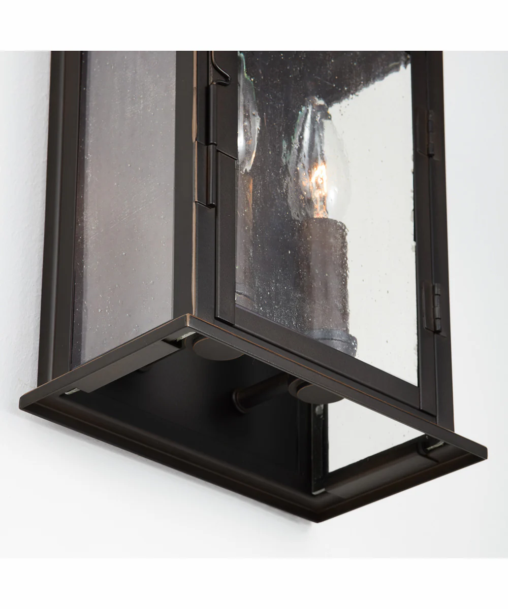Bolton 2-Light Outdoor Wall-Lantern Rain or Shine - Oiled Bronze - Image 2