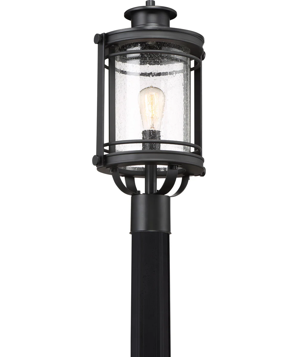 Booker Large 1-light Outdoor Post Light Mystic Black - Image 6